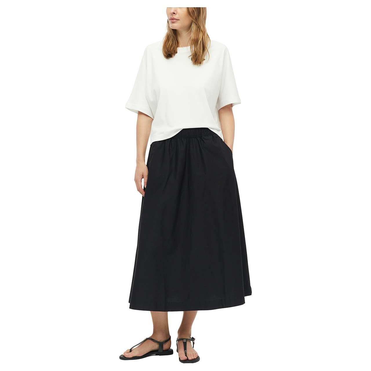 Damen Rock von s.Oliver in Schwarz, Ganzkörperansicht am Model