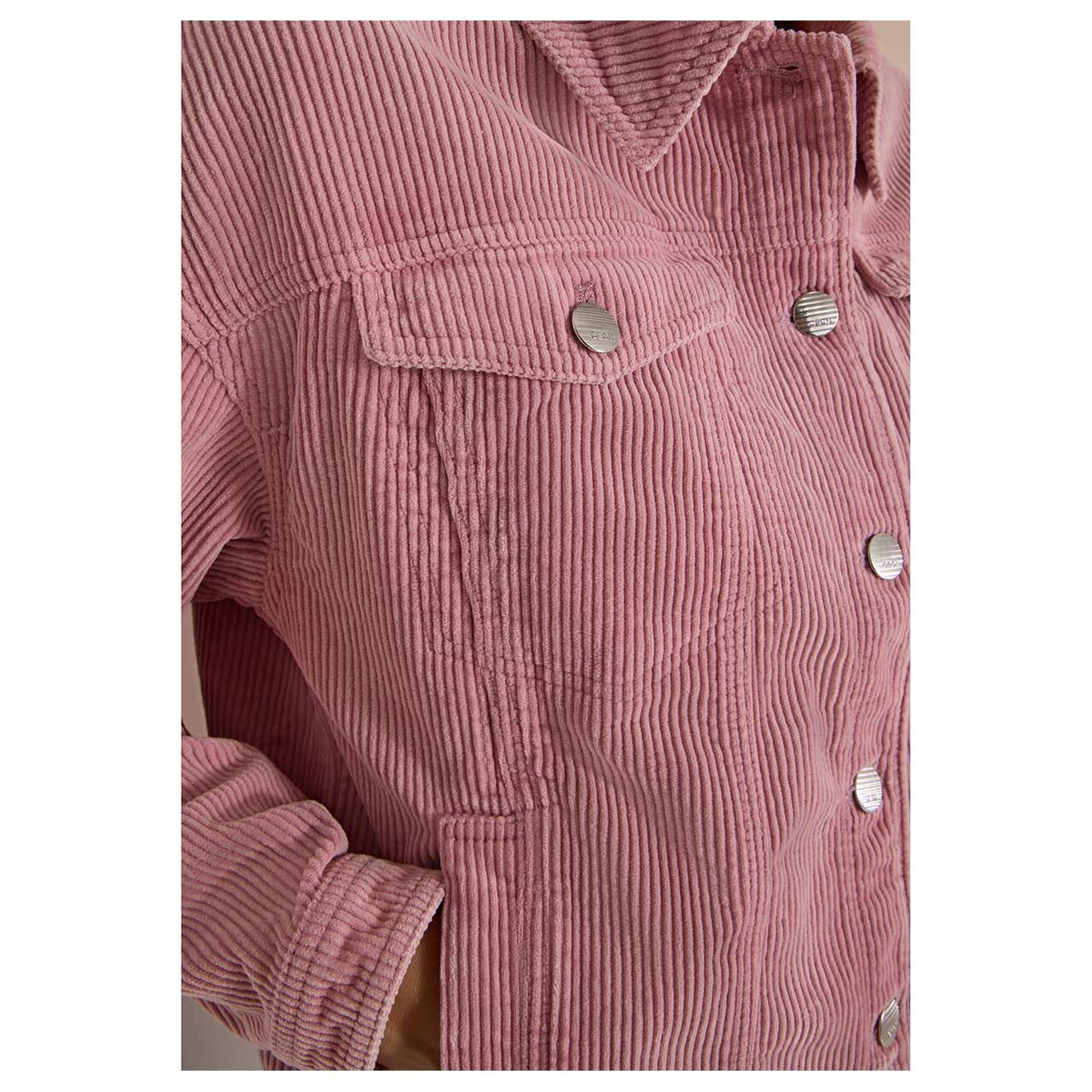 Cecil Damen Cord Hemdjacke velvet rose