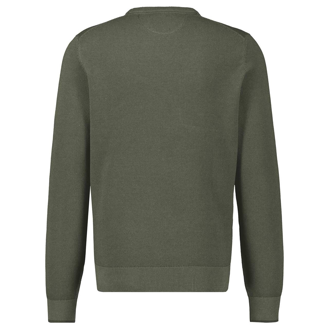 Herren Pullover von Lerros in Grün, Rückansicht