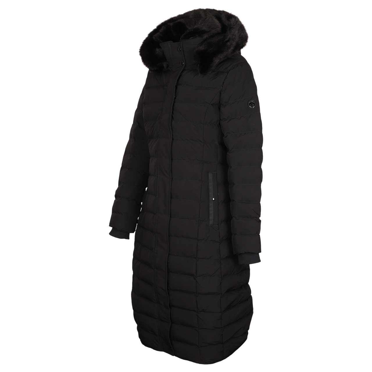 Damen Jacke Santorin Super Long von Wellensteyn in Schwarz, Seitenansicht