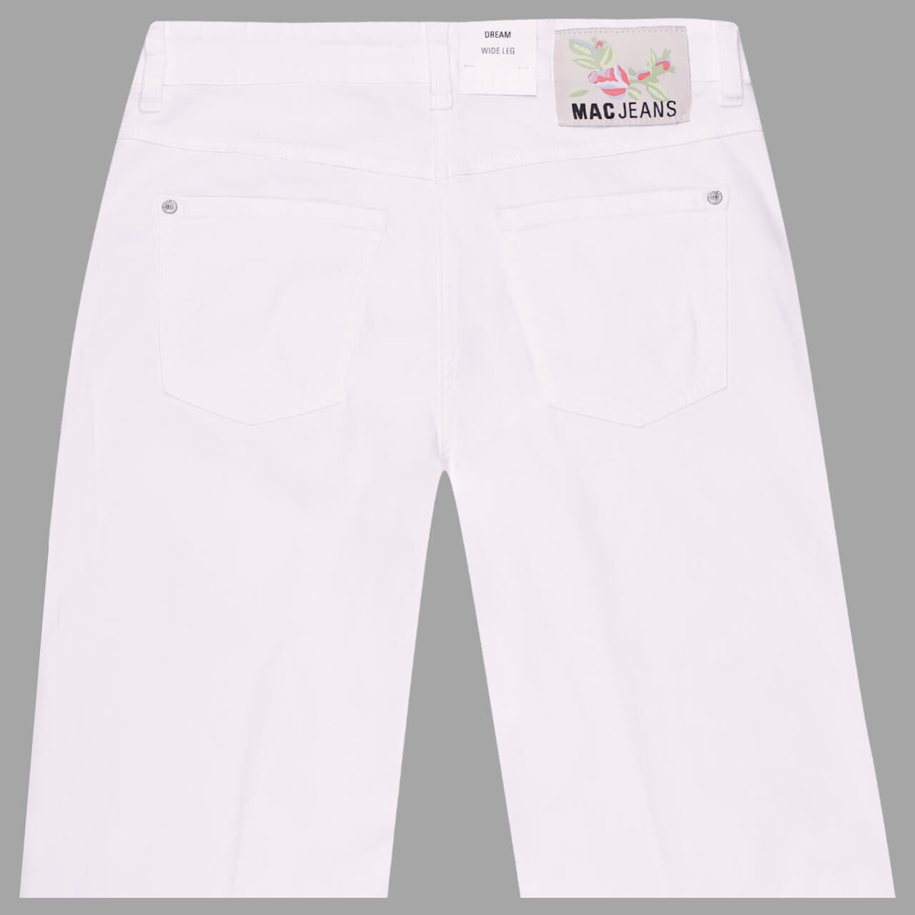 MAC Dream Wide Jeans white denim wonderlight