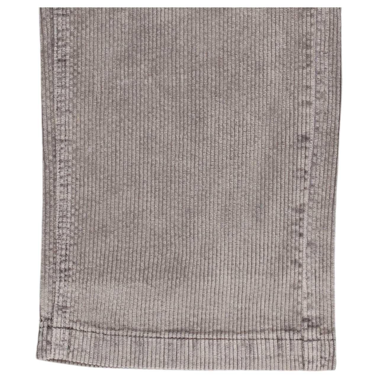 Stretch Damen Cordhose Straight Pants Corduroy von Buena Vista in Beige, Detailansicht Saum