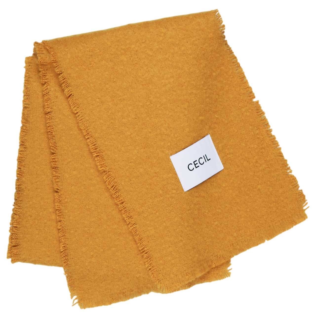 Cecil Damen Schal Brushed Scarf golden honey