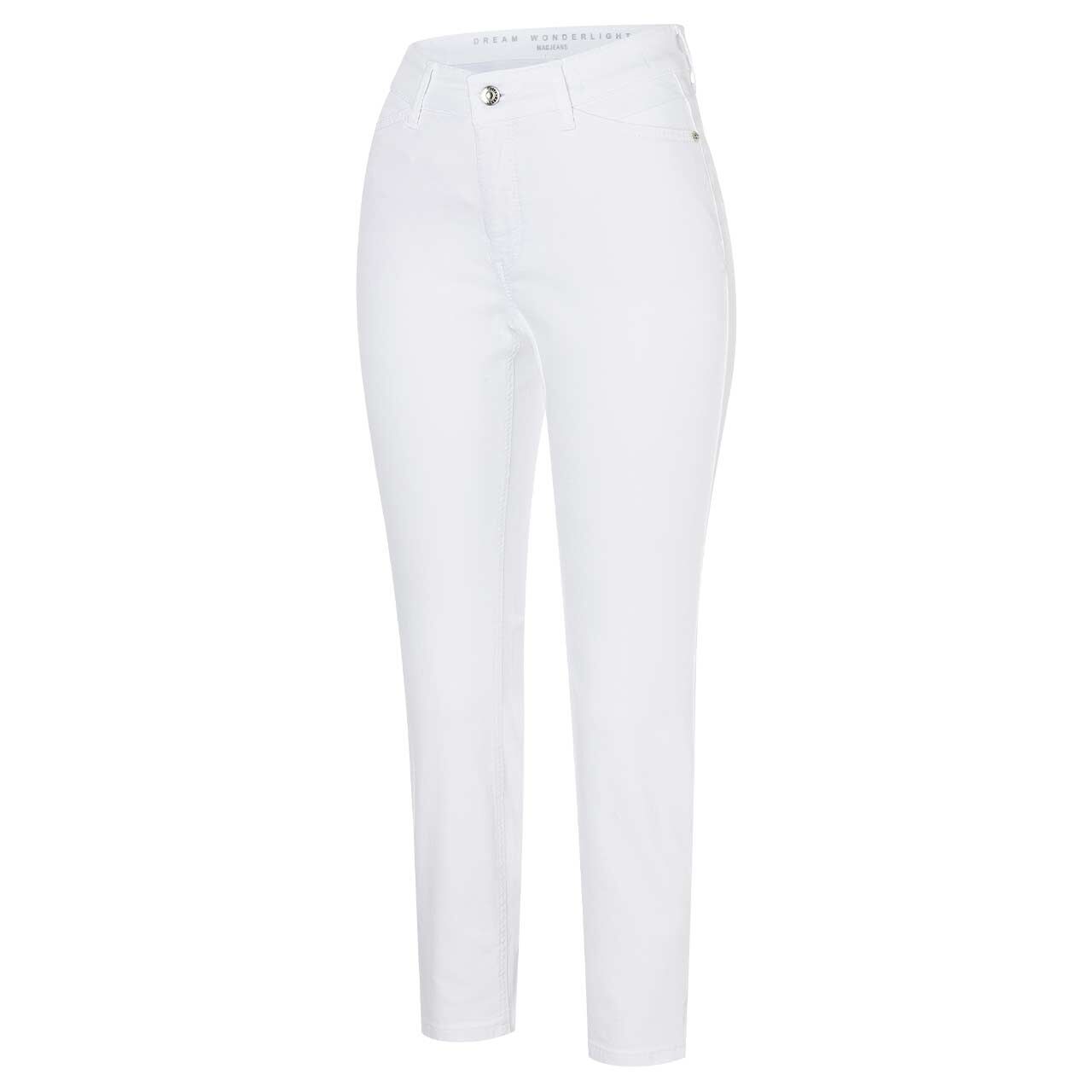 Damen 7/8 Jeans  Dream Summer von MAC in Weiß, Seitenansicht