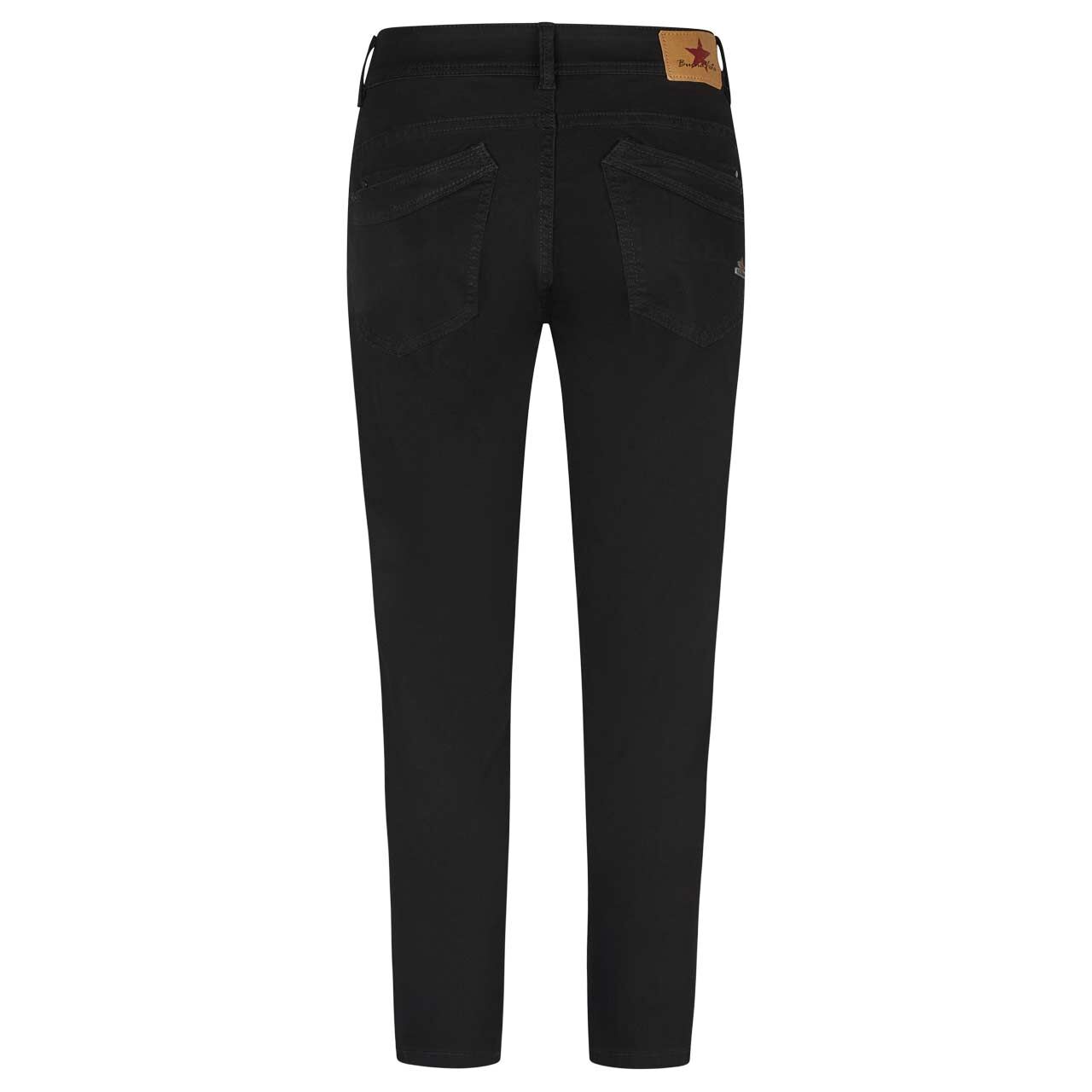 Damen Baumwollhose Malibu 7/8 Stretch Twill von Buena Vista in Schwarz, Rückansicht