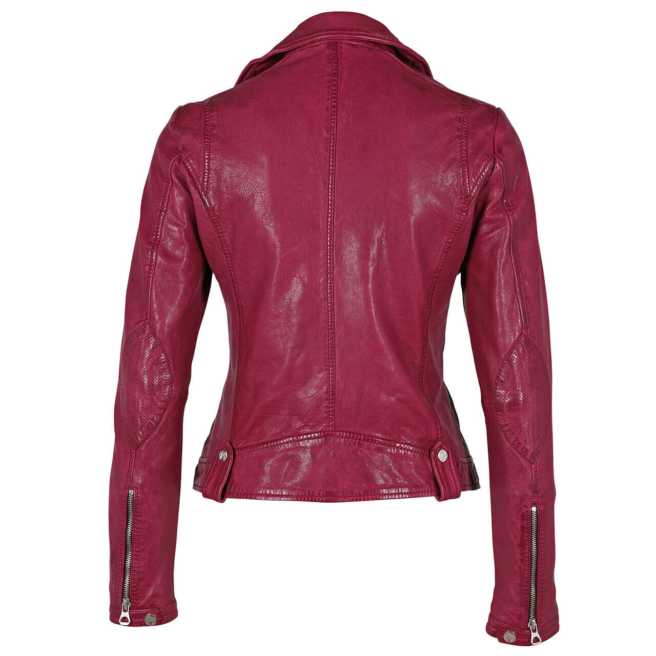 Gipsy Favorit Lederjacke für Damen in Beere