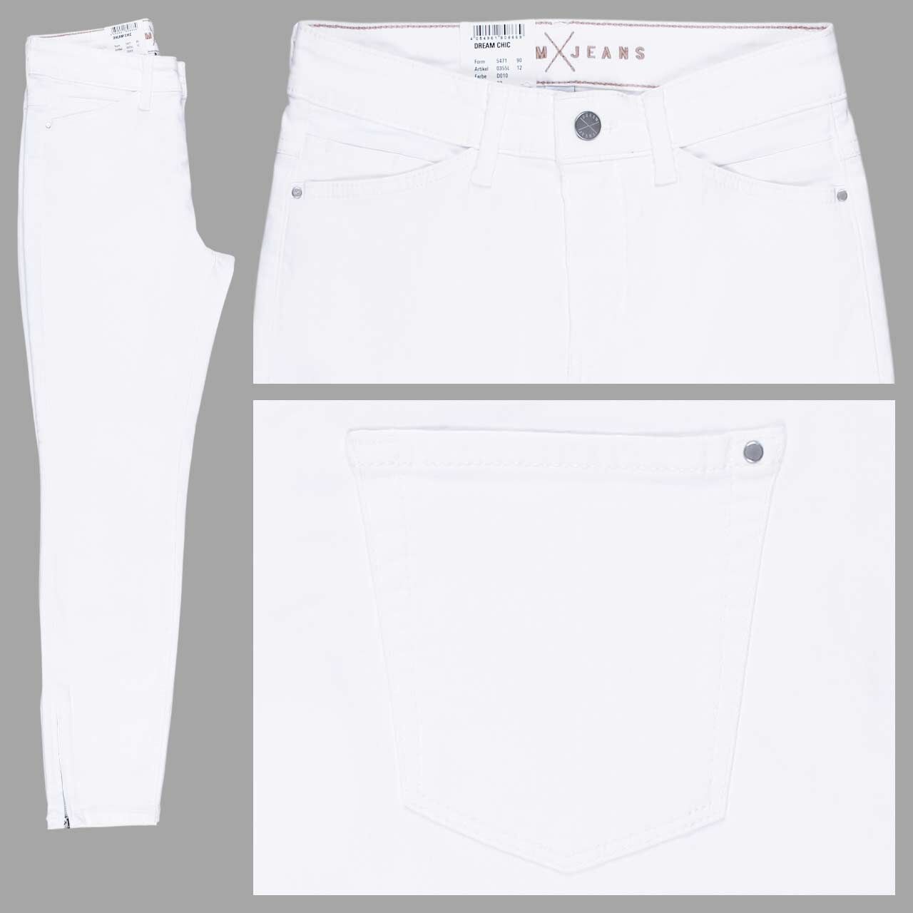 MAC Dream Chic 7/8 Jeans white