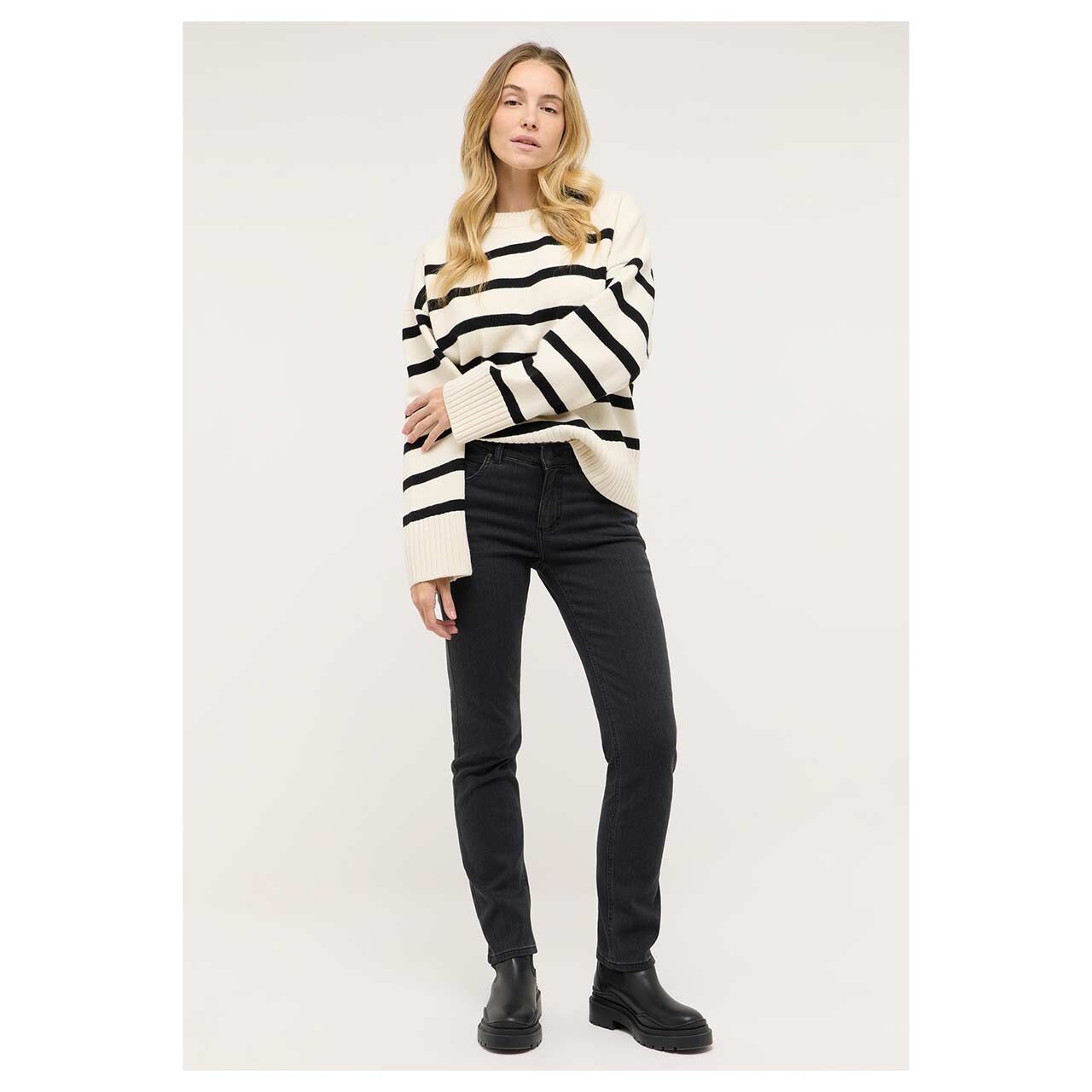 Angels Cici Jeans anthracite thermo denim