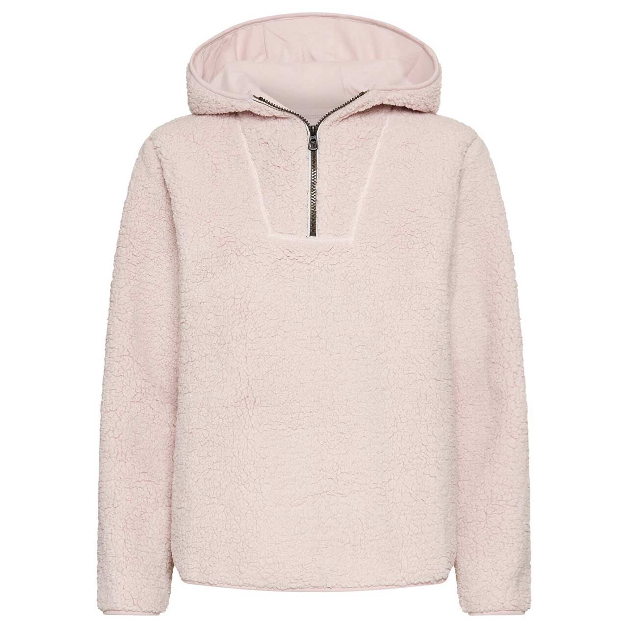 Camel active Damen Hoodie Teddy Sweatshirt mauve pink