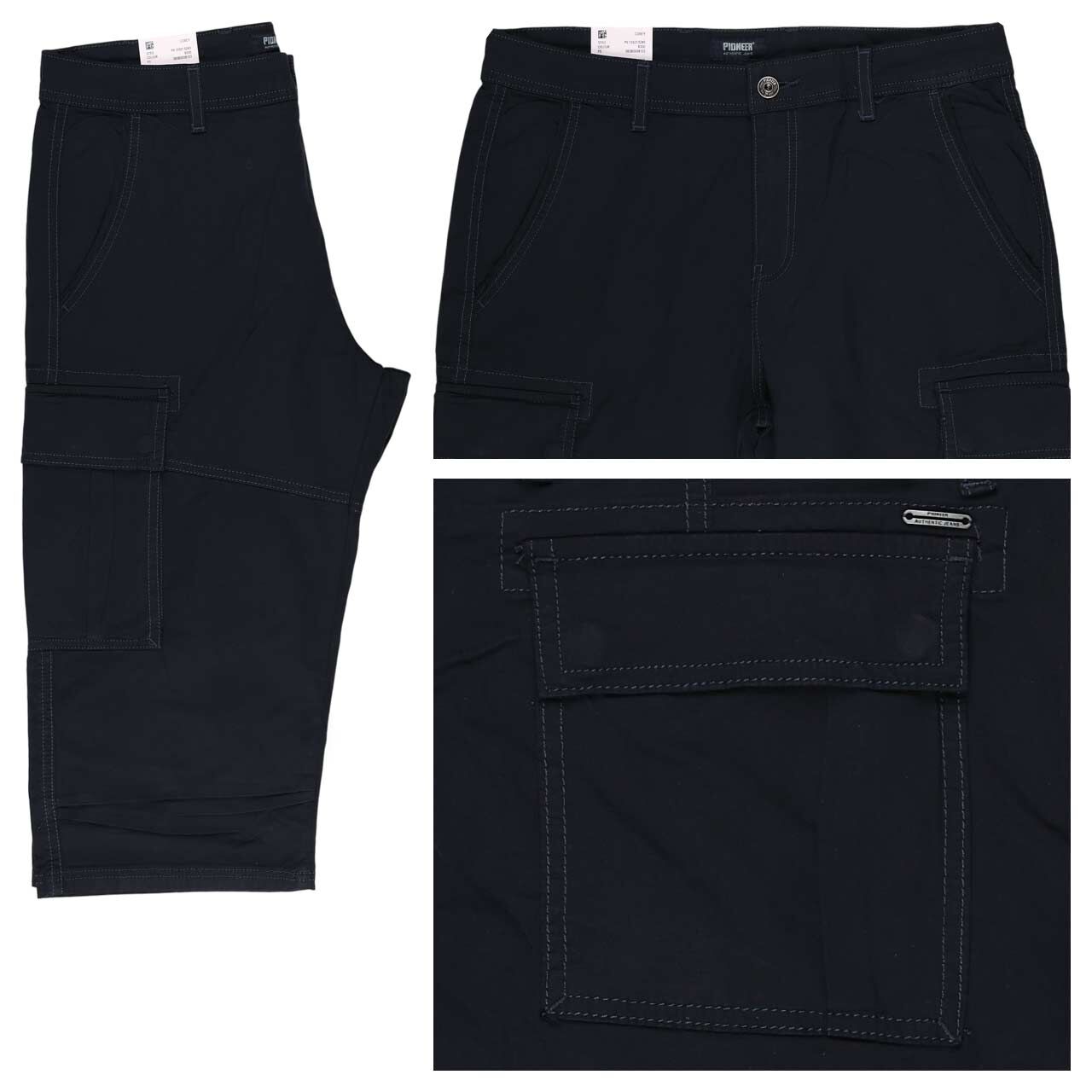 Pioneer Corey 3/4 Cargo Baumwollhose night sky