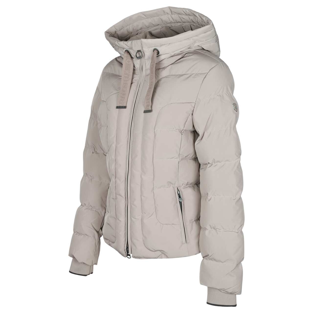 Damen Jacke Belvitini Short von Wellensteyn in Hellbeige, Seitenansicht