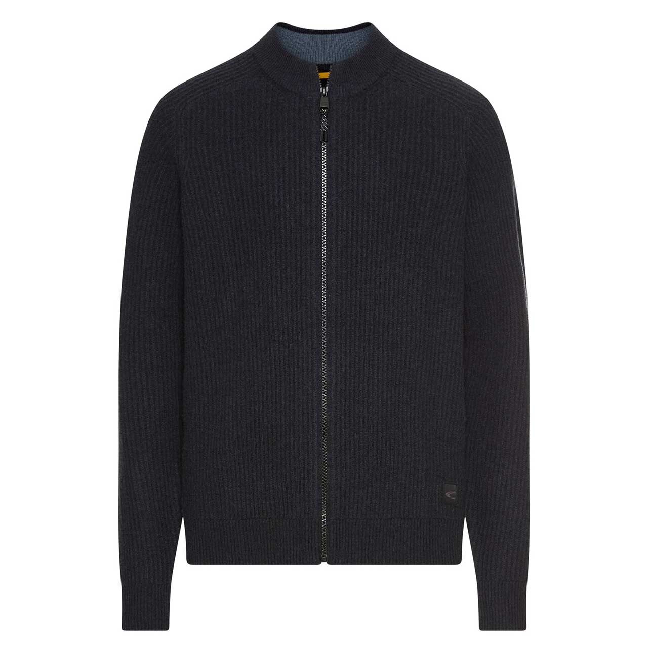 Camel active Herren Strickjacke dark navy melange