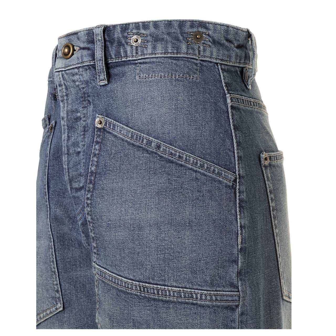 MAC Baggy Ankle Jeans blueish green tinted