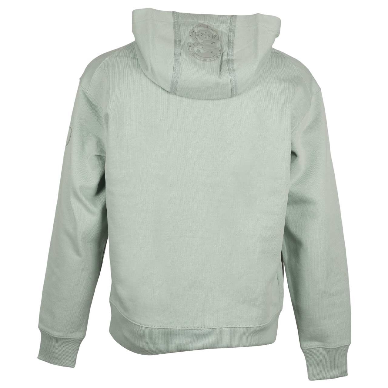 Herren Hoodie Sweatshirt Navigator Men von Wellensteyn in Salbeigrün, Rückansicht