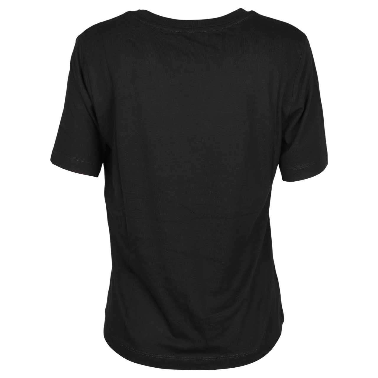 Damen T-Shirt Basic Chest Print von Street One in Dunkelgrün mit Print, Rückansicht