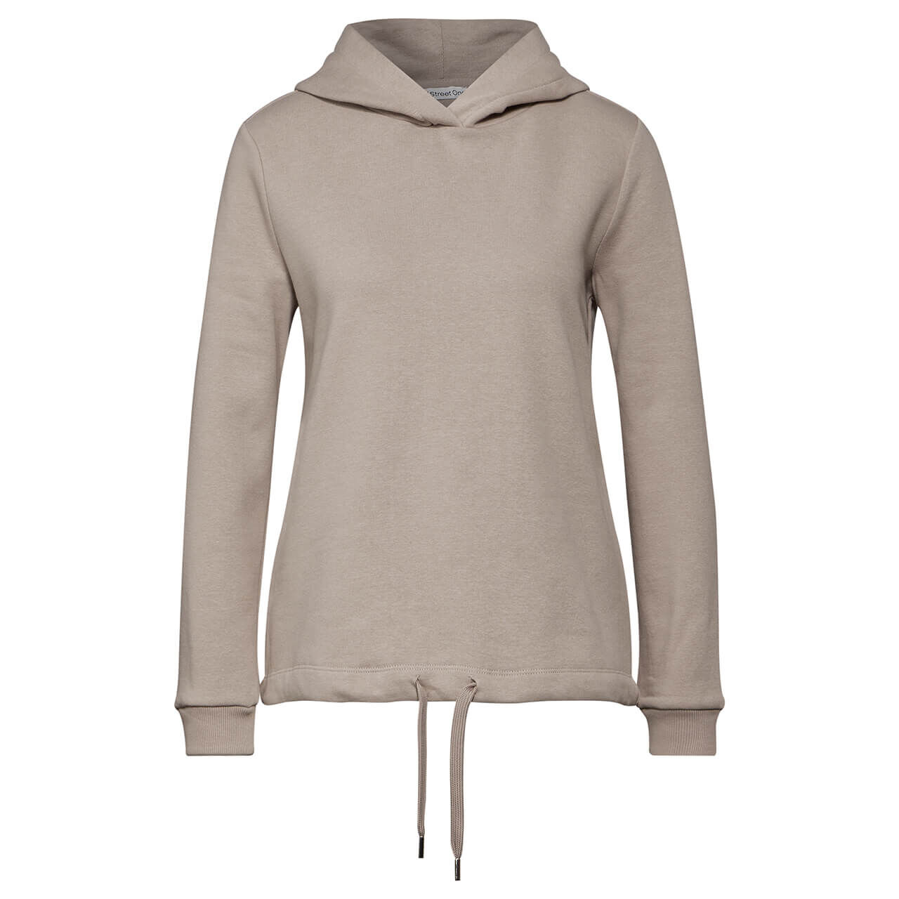 Street One Damen Hoodie Sweatshirt light mocha beige