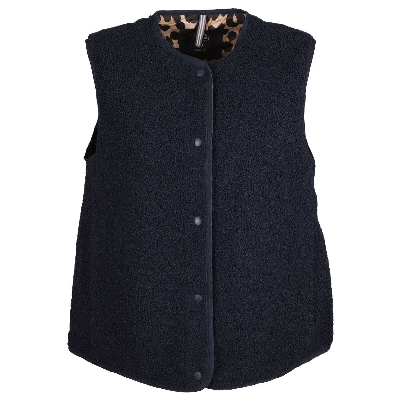 Camel active Damen Teddyweste navy