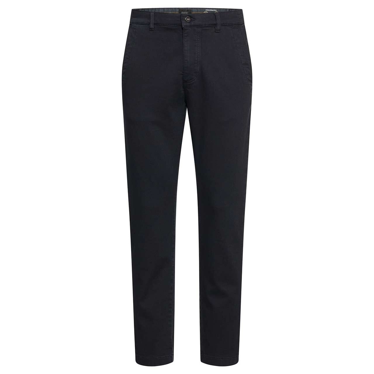 Herren Chino Baumwollhose Houston fleXXX von Camel active in Dunkelblau, Vorderansicht