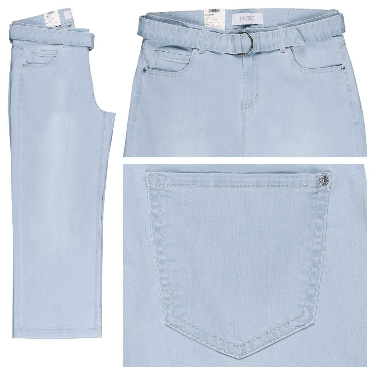 Angels Linn City 7/8 Jeans bleached blue used