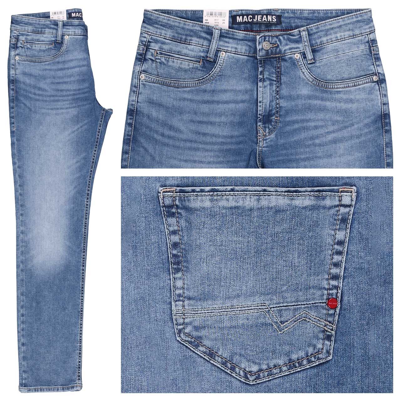 MAC Arne Pipe Driver Jeans light blue wash MAC Arne Pipe Driver Jeans light blue wash