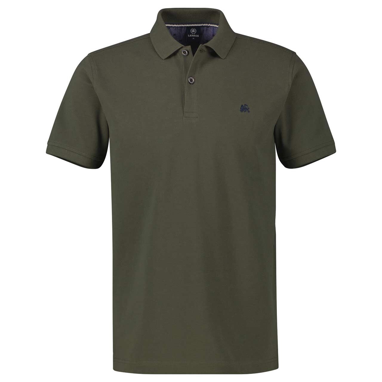 Lerros Herren Piqué Poloshirt pine green