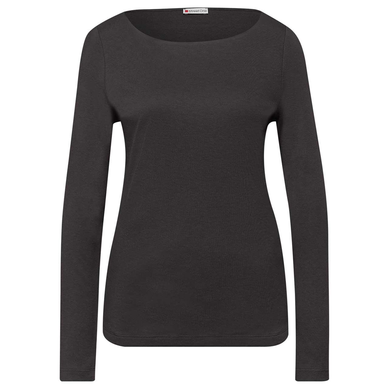 Street One Damen Langarm Shirt Lanea darkest brown