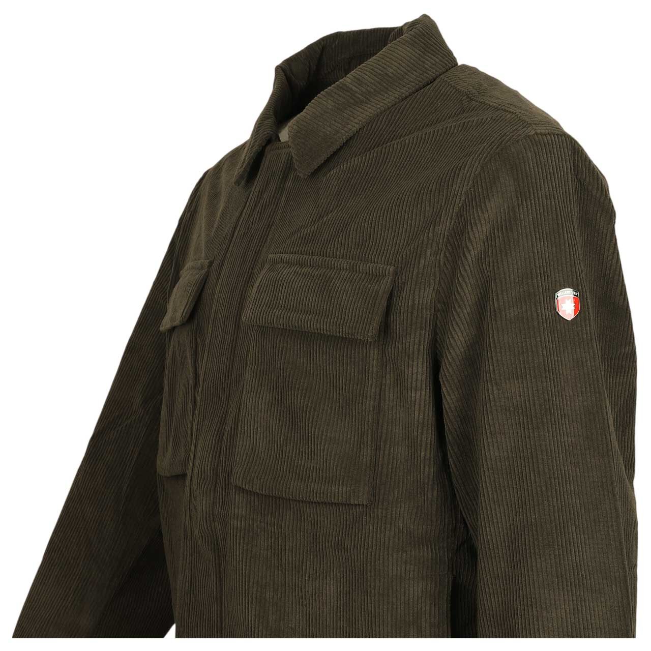 Herren Jacke Zinger Men von Wellensteyn in Dunkelgrün, detaillierte Seitenansicht
