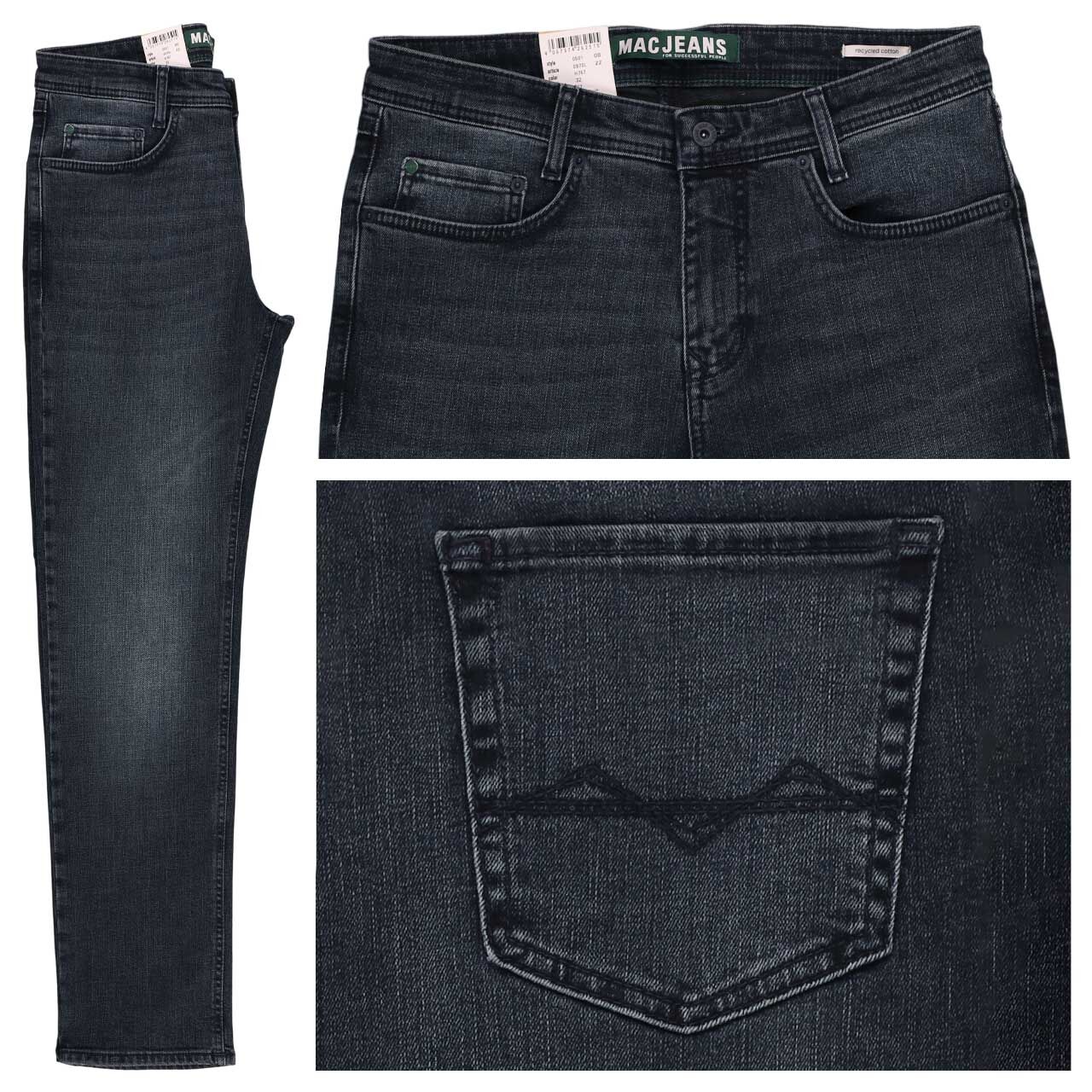 MAC Arne Jeans deep blue authentic used wash