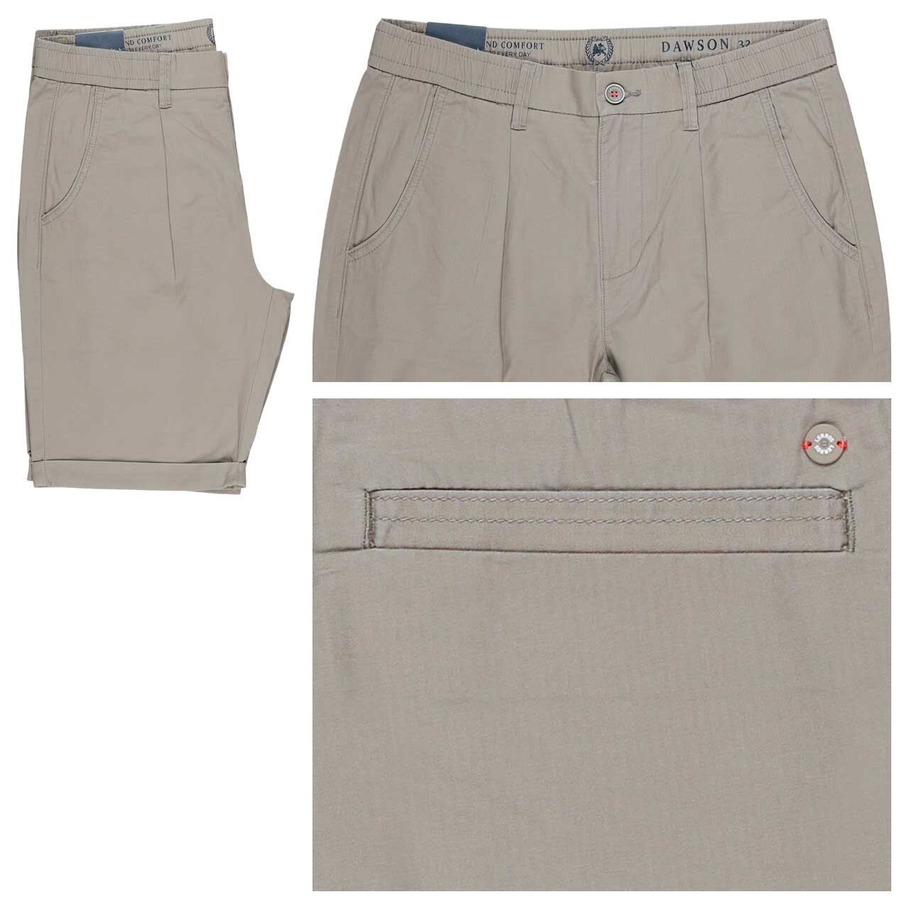 Lerros Dawson Baumwoll Bermuda medium kitt