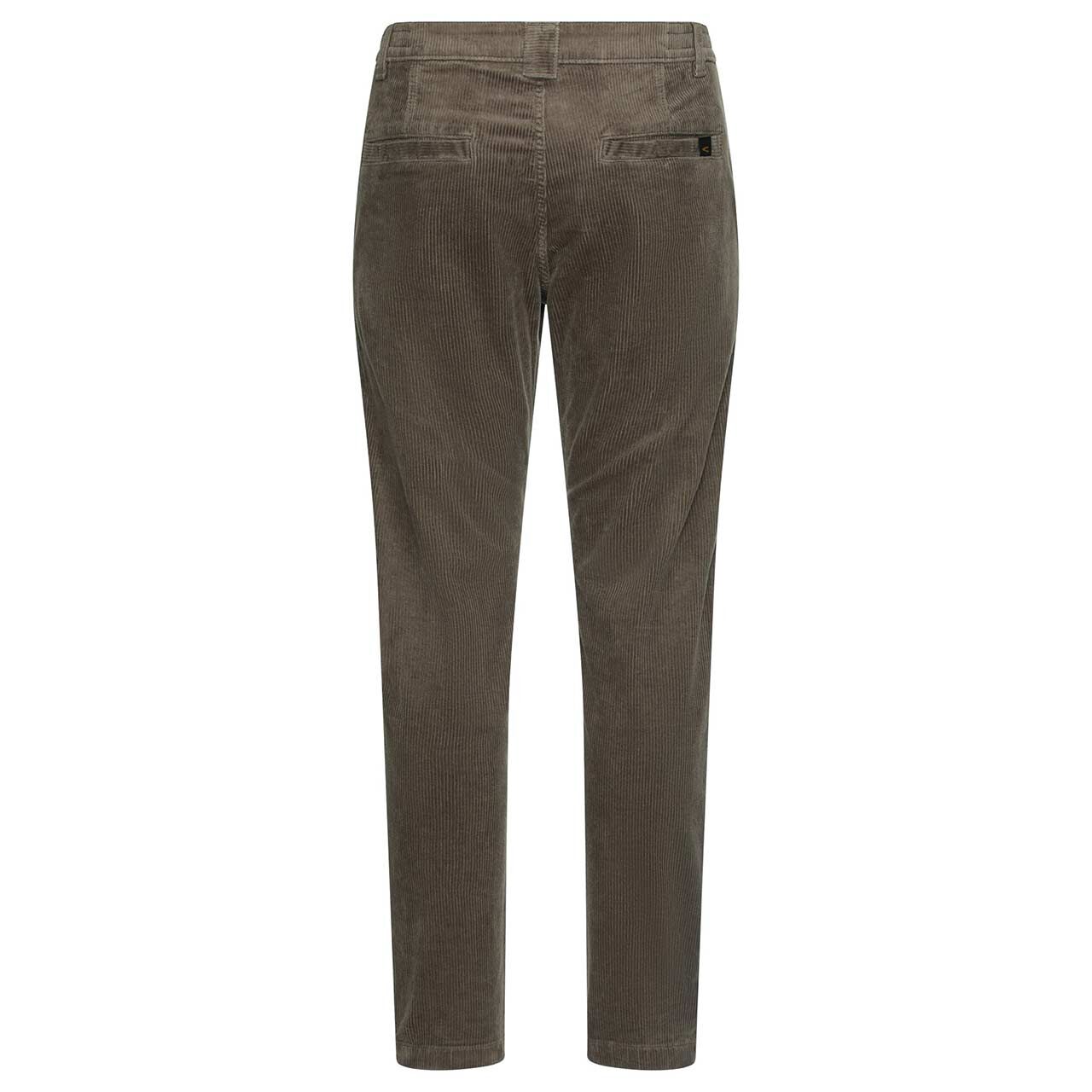 Herren Chino Cordhose Houston von Camel active in Dunkelbraun, Rückansicht