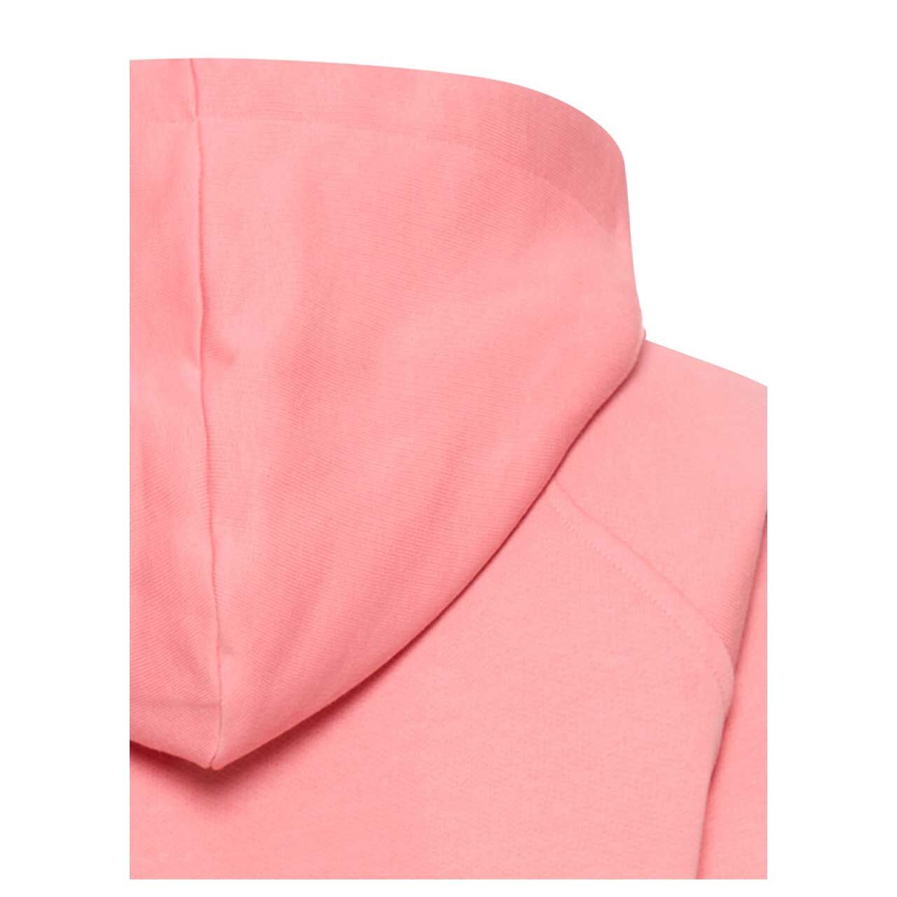 Damen Hoodie Sweatshirt von Camel active in Pink, detaillierte Rückansicht Kapuze