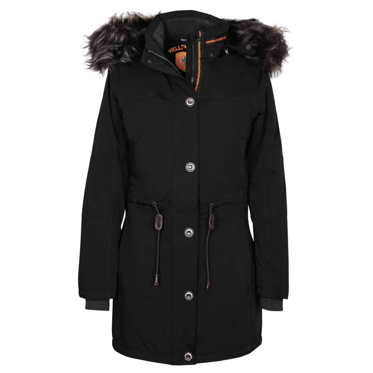 wellensteyn-jacke-wolkenlos-wols-878-black-ansicht Damen Jacke Wolkenlos von Wellensteyn in Schwarz