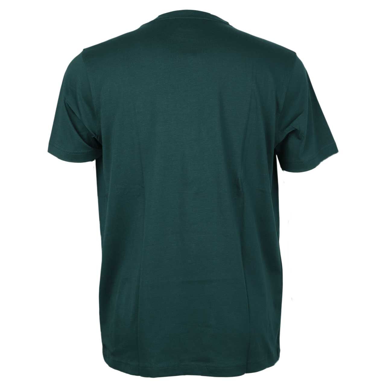 Herren T-Shirt von Lerros in Dunkelgrün, Rückansicht