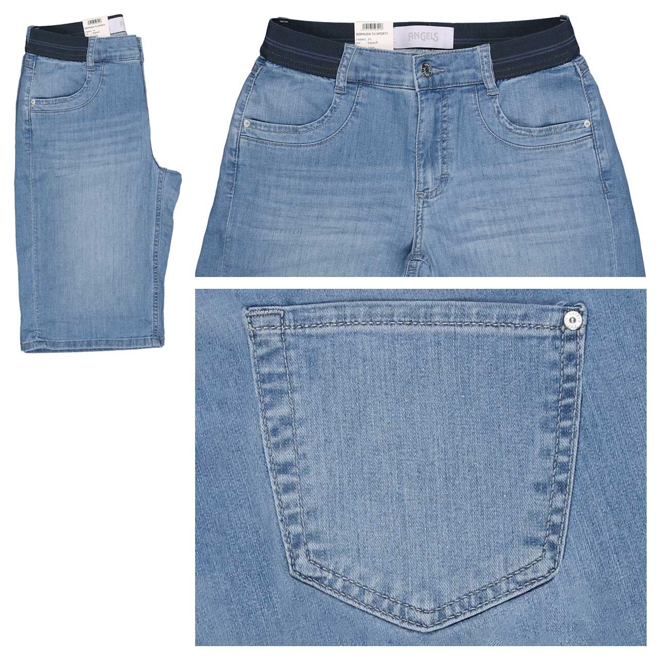 Angels Bermuda TU Sporty Jeans ferra blue used buffi