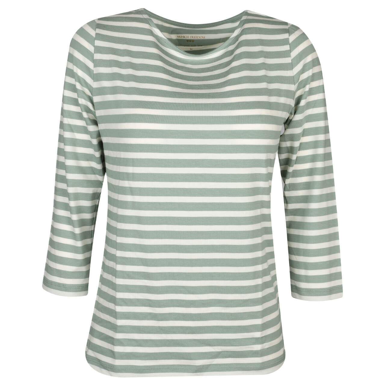 Munich Freedom Damen 3/4 Arm Shirt salbei/offwhite Munich Freedom Damen 3/4 Arm Shirt salbei/offwhite