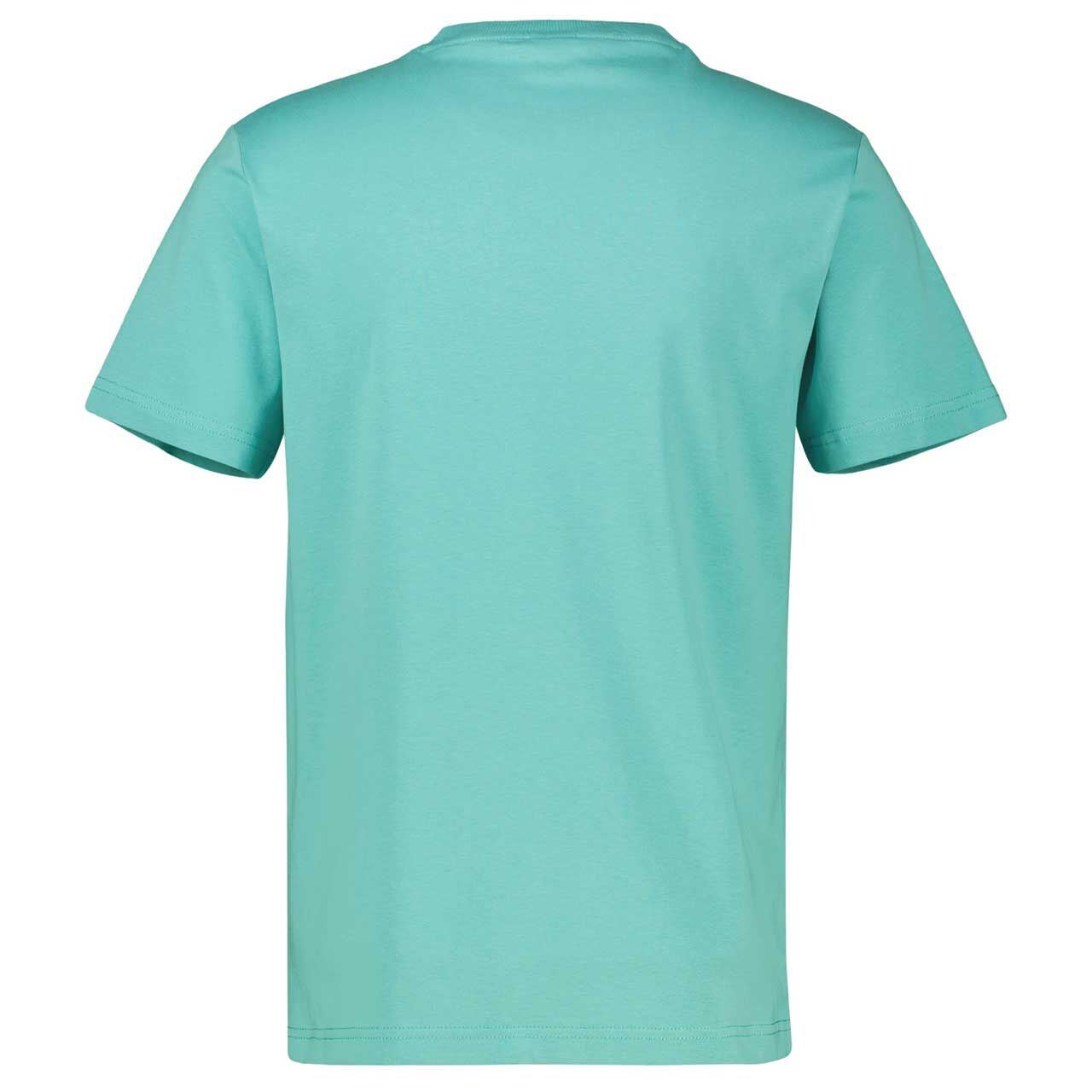 Herren T-Shirt von Lerros in Hellblau mit Print, Rückansicht