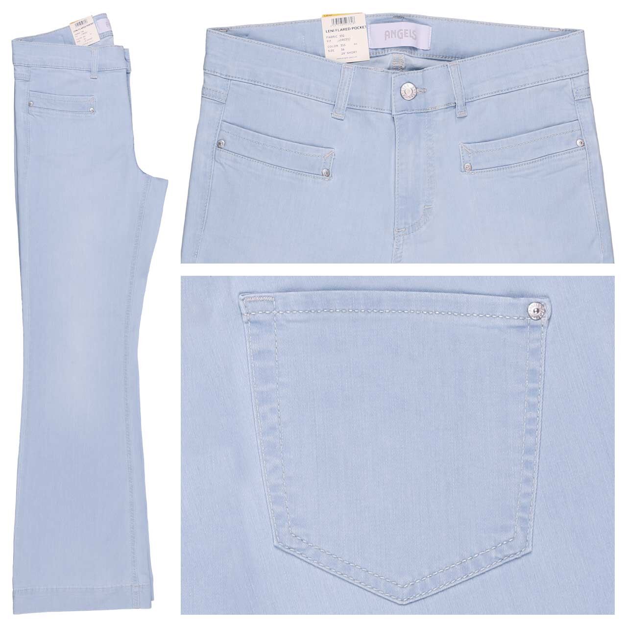 Damenjeans Leni von Angels in Hellblau angewaschen mit der Farbnummer 355