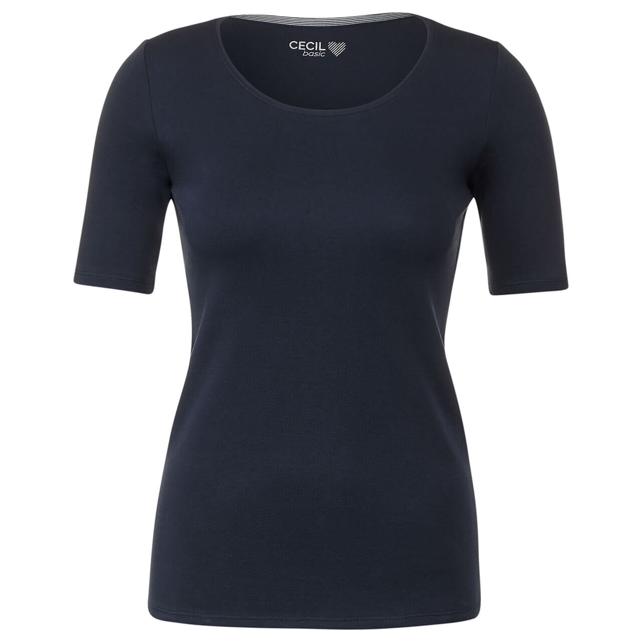 Cecil Damen T-Shirt Lena universal blue Cecil Damen T-Shirt Lena universal blue