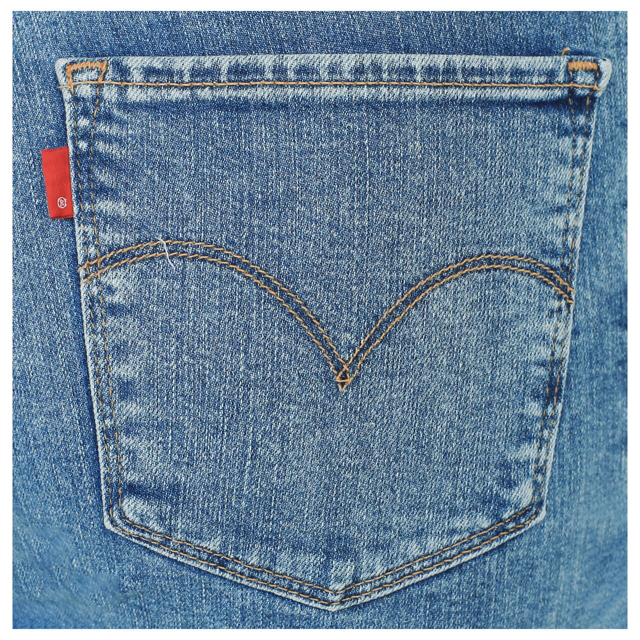 Levis Jeans 721 Skinny für Damen in Hellblau, FarbNr.: 0468