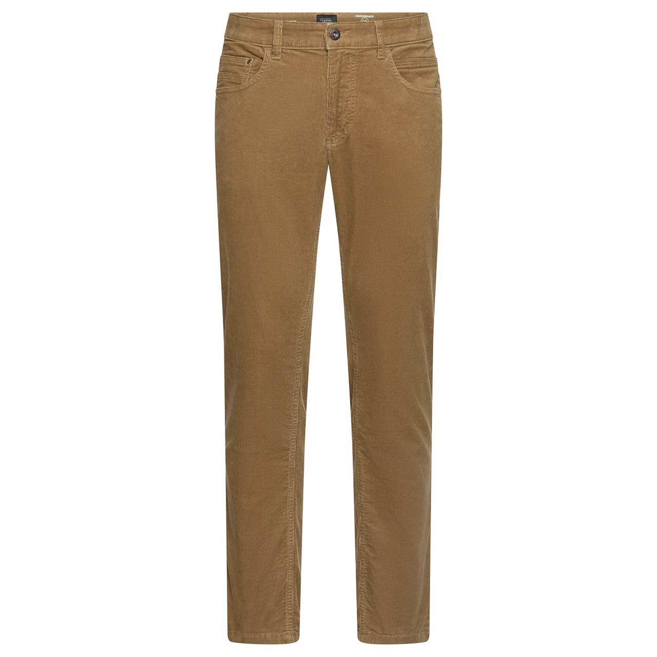 Herren Stretch Cordhose Houston von Camel active in Braun, Vorderansicht
