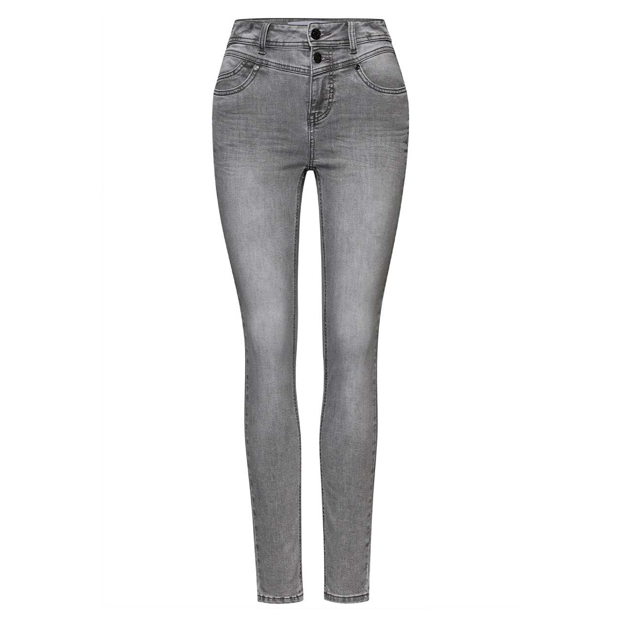 Street One York Jeans mid grey washed