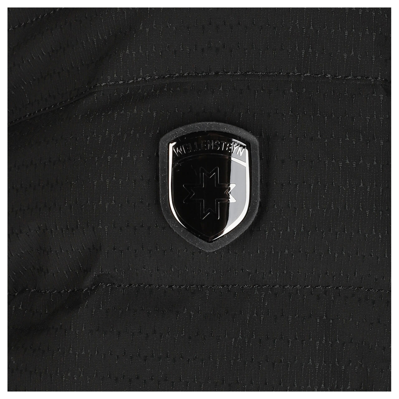 Herren Jacke Molecule/MOL Men von Wellensteyn in Schwarz, Detailansicht vom Logo