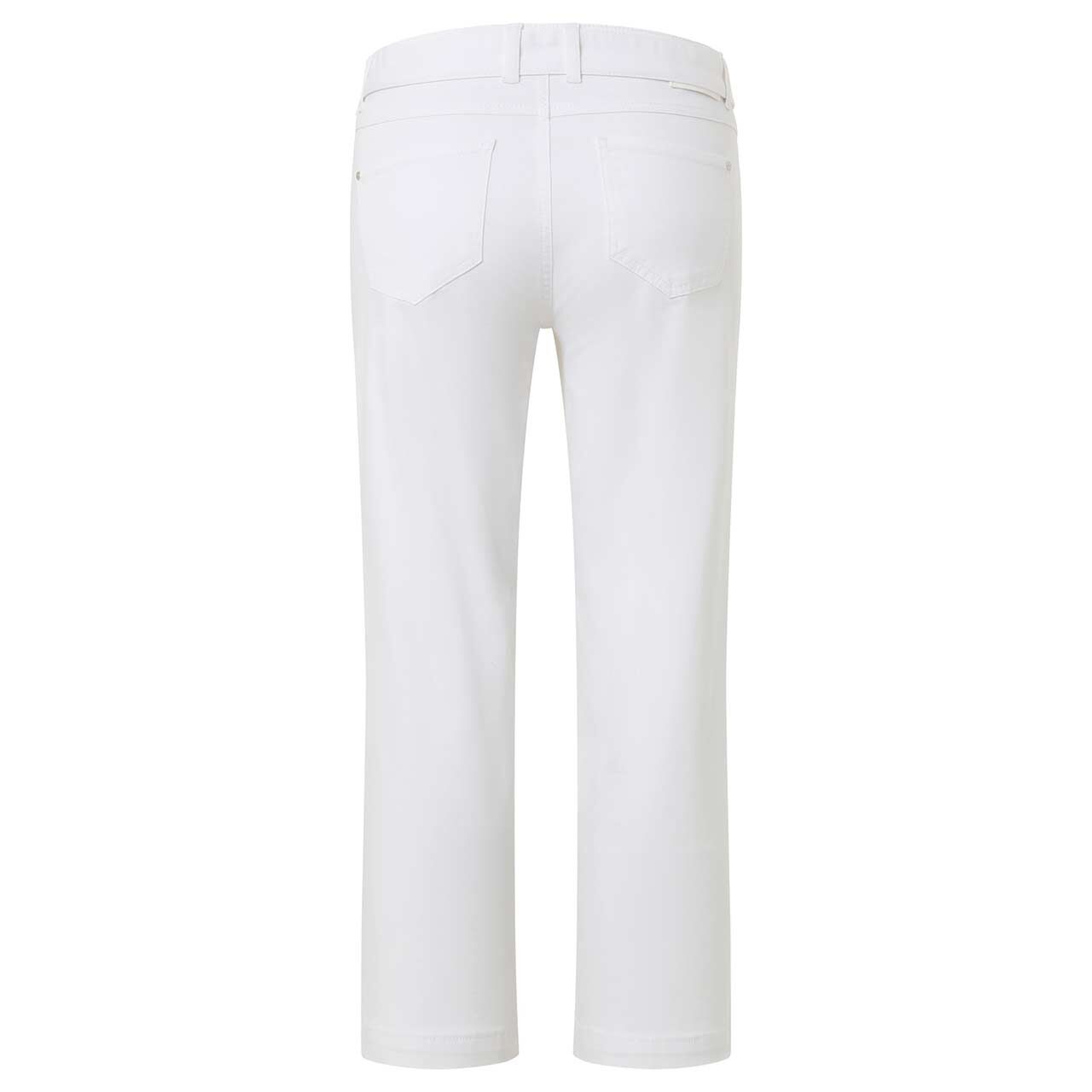 Stretch Damen 7/8 Jeans Linn City von Angels in Weiß, Rückansicht