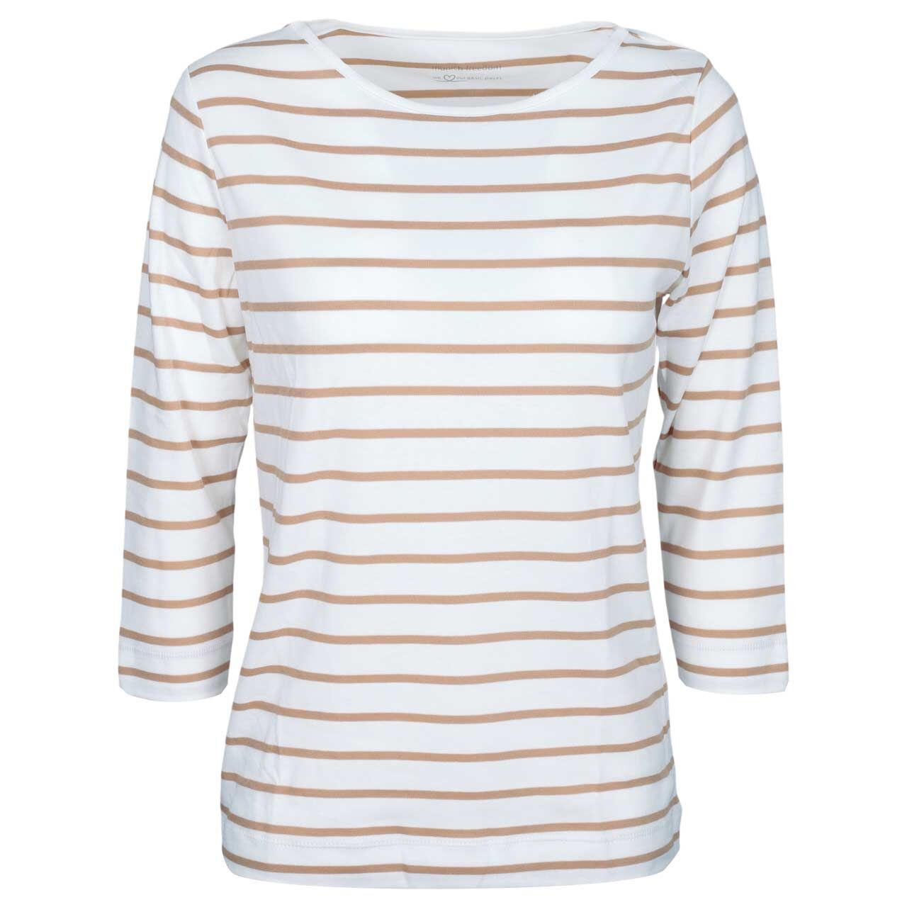 Munich Freedom Damen 3/4 Arm Shirt offwhite/praline
