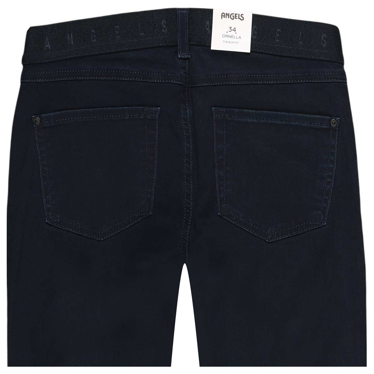 Damen 7/8 Jeans Ornella Sporty von Angels in Dunkelblau, detaillierte Rückansicht