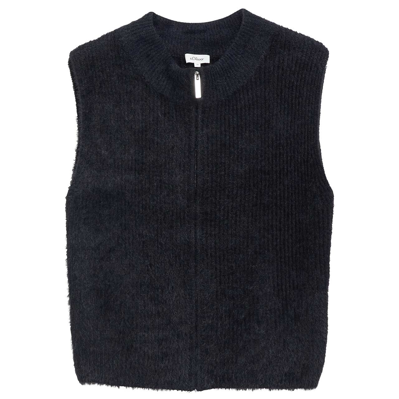 s.Oliver Damen Strickweste soft black