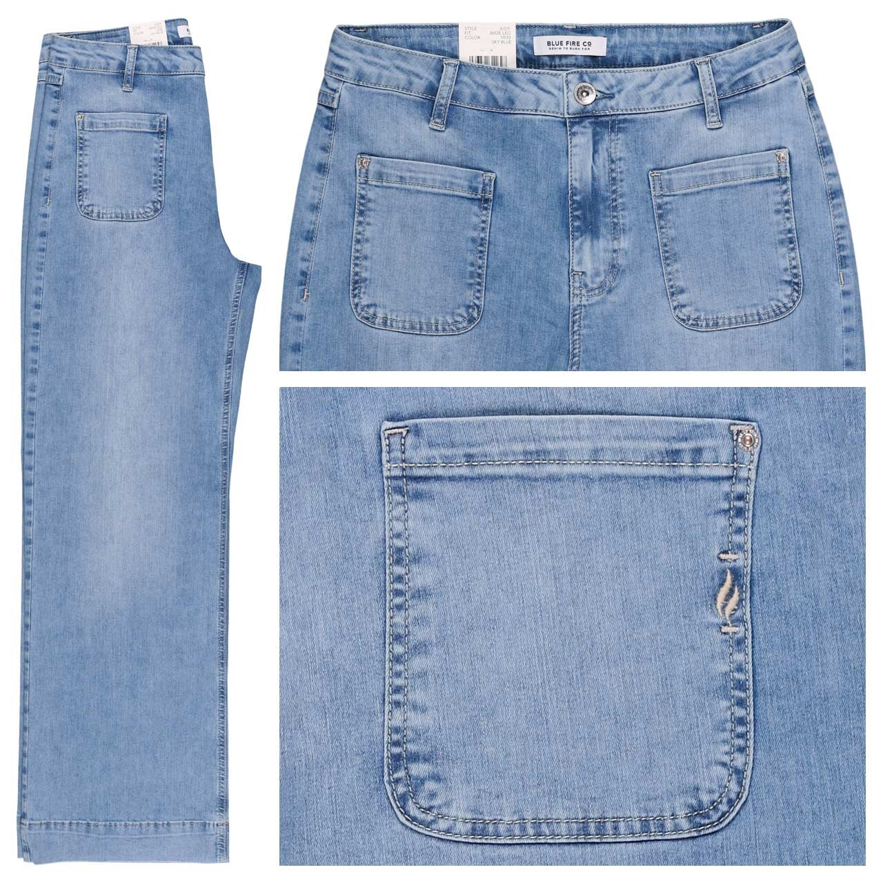Blue Fire Judy Jeans sky blue