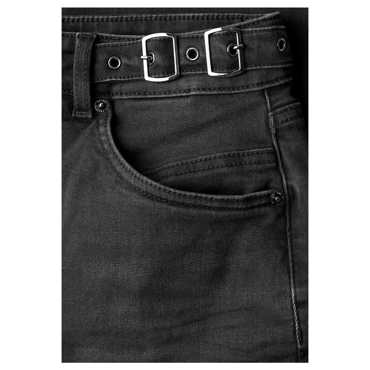 Street One Studio Mika Ankle Jeans relaxed black washed