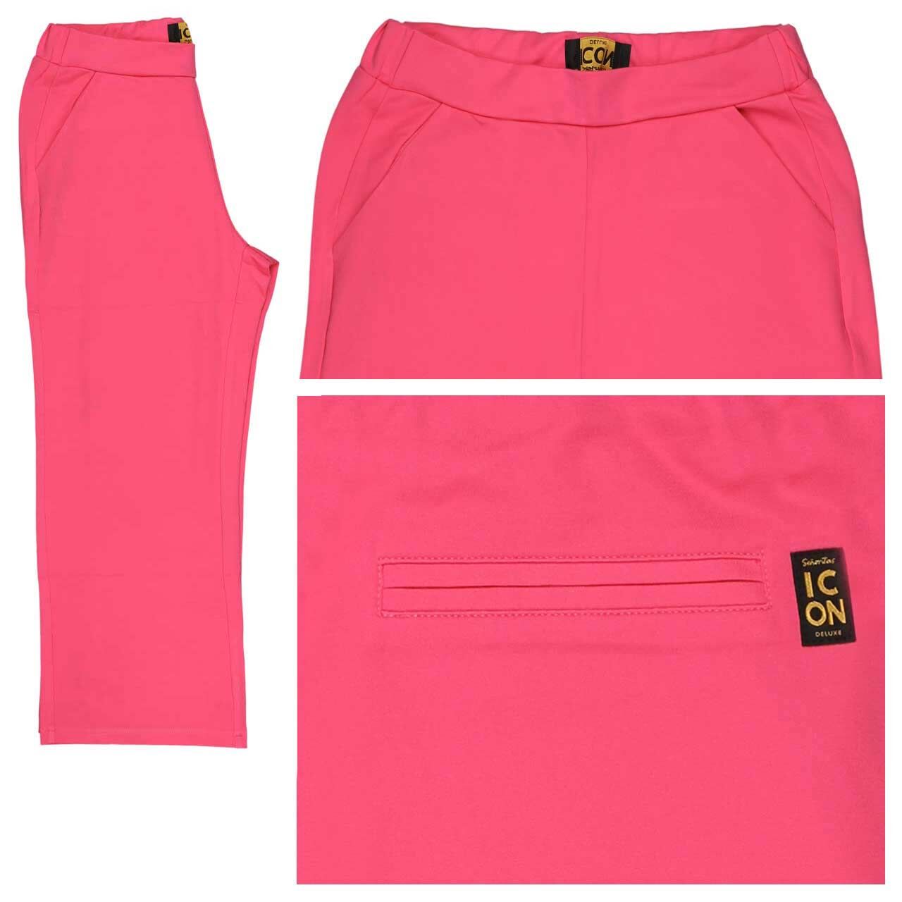 Senoritas ICON Moonshine Smash 3/4 Chinohose rosy pink