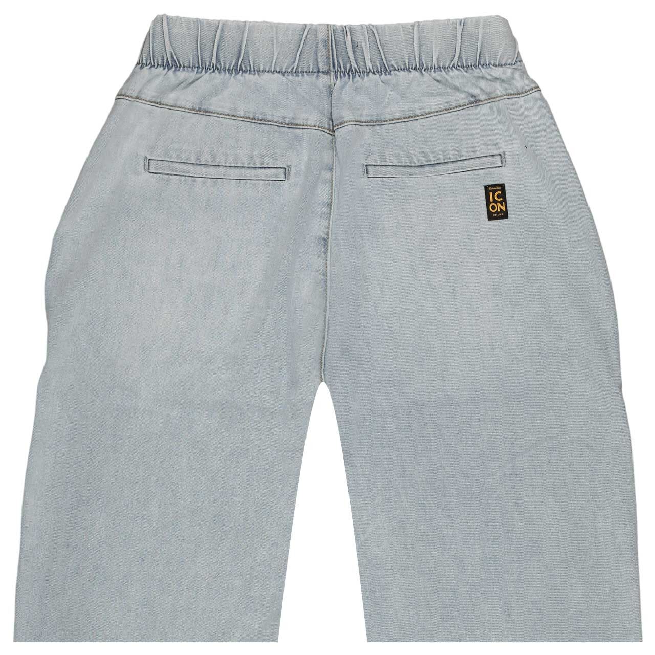 Damen 7/8 Jeans Heartbreaker von Senoritas ICON in Hellblau, detaillierte Rückansicht